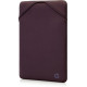 HP Reversible Protective 14.1-inch Mauve Laptop Sleeve 14" Sleeve case Gray