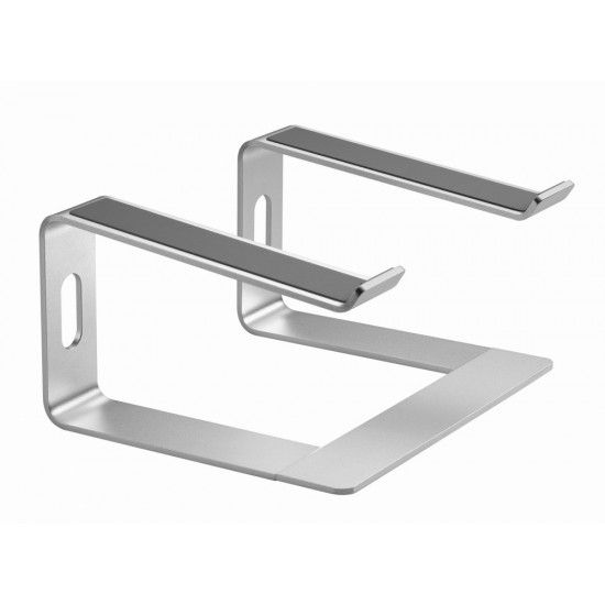 Gembird NBS-D1-01 laptop stand Aluminium, Silver 39.6 cm (15.6)