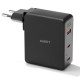 Wall charger AUKEY PA-B7O Omnia II GaN 2xUSB-C 1xUSB-A PD 3.1 PPS 140W EU/US/UK