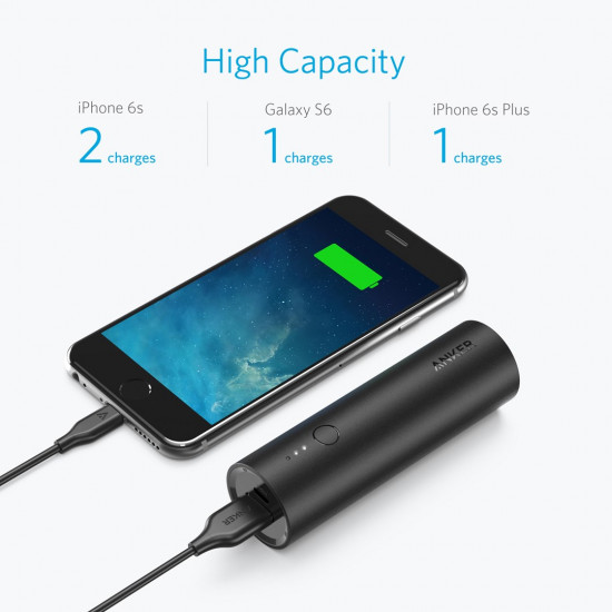 POWER BANK USB 5000MAH/BLACK A1109G11 ANKER