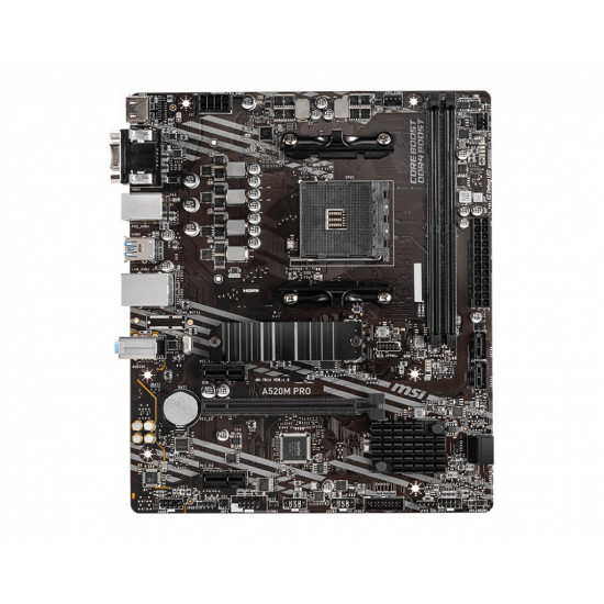 MSI A520M PRO Socket AM4 micro ATX