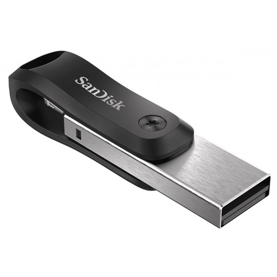 SanDisk iXpand USB flash drive 64 GB USB Type-A / Lightning 3.2 Gen 2 (3.1 Gen 2) Black, Silver