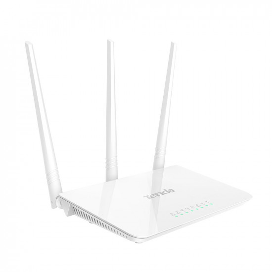 Tenda F3 wireless router Fast Ethernet White