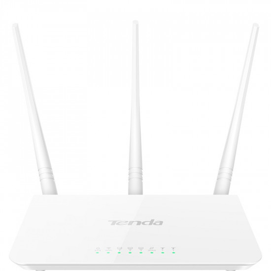 Tenda F3 wireless router Fast Ethernet White