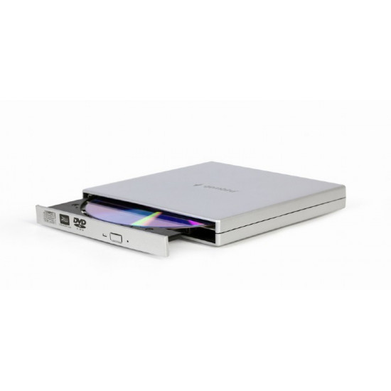 Gembird DVD-USB-02-SV optical disc drive DVD RW Silver