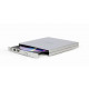 Gembird DVD-USB-02-SV optical disc drive DVD RW Silver