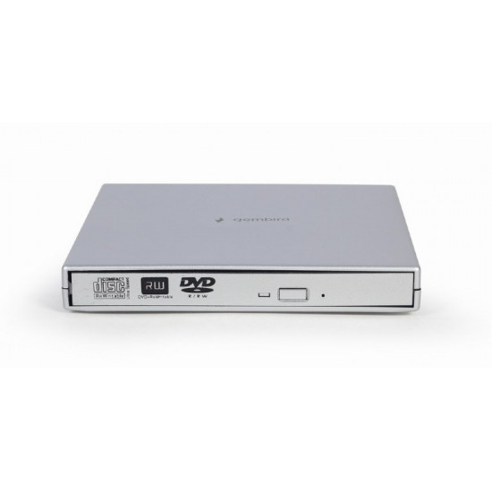 Gembird DVD-USB-02-SV optical disc drive DVD RW Silver