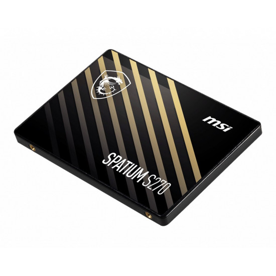 MSI SPATIUM S270 SATA 2.5 240GB internal solid state drive 2.5" Serial ATA III 3D NAND