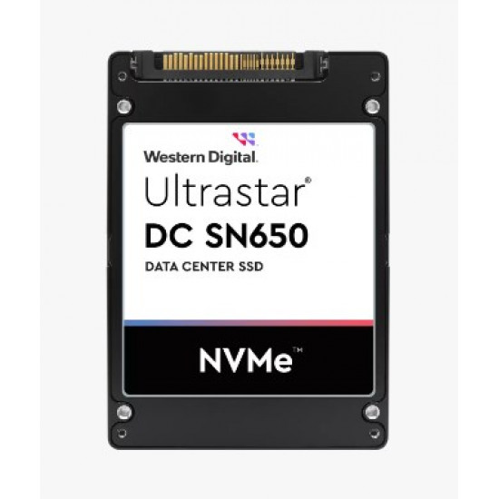 SSD Western Digital Ultrastar DC SN650 15.36TB U.3 NVMe PCIe 4.0 WUS5EA1A1ESP5E3 (1 DWPD) ISE
