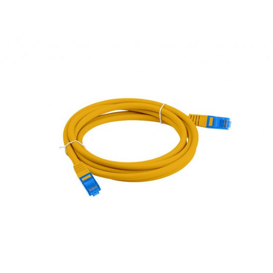 LANBERG PATCHCORD S/FTP CAT.6A 3M ORANGE LSZH