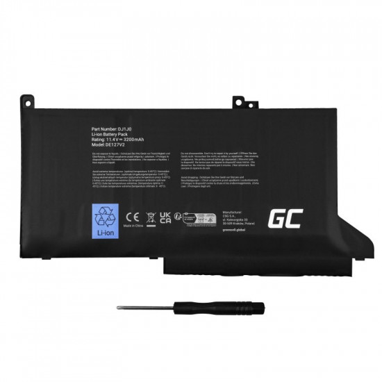 Green Cell DE127V2 Dell laptop battery 11,4V 2700mAh