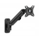 Gembird MA-WA1-01 monitor mount / stand 68.6 cm (27") Black Wall