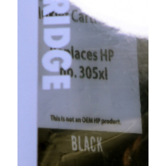 Superbulk ink for HP 305XL 3YM62AE reg SPB-305XLB, 18 ml, black