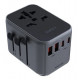 AUKEY PA-TA07 Universal Travel Adapter Charger 35W with USB-C & USB-A UK USA EU AUS CHN 150 Countries