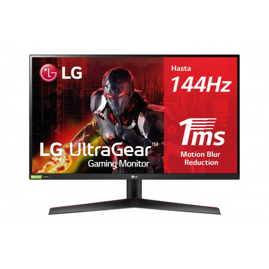 LG 27GN800P-B computer monitor 68.6 cm (27") 2560 x 1440 pixels Quad HD LED Black, Red