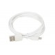 iBOX C-41 universal charger with micro USB cable, white