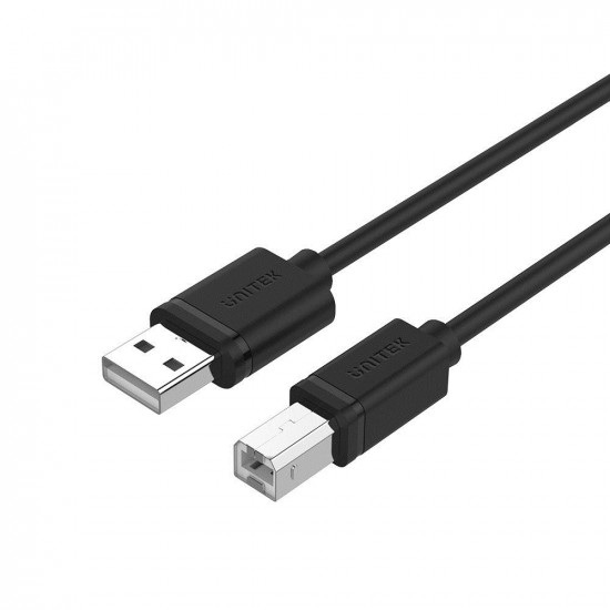 UNITEK Y-C420GBK USB cable 3 m USB 2.0 USB A USB B Black