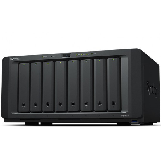 Synology DiskStation DS1821+ NAS/storage server Tower Ethernet LAN Black V1500B