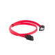 Lanberg CA-SASA-13CC-0030-R SATA cable 0.3 m SATA 7-pin Red