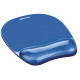 Fellowes CRYSTAL Mouse & Wrist Pad Gel cyan