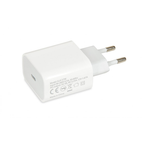 Travel charger I-BOX C-37 PD20W, white