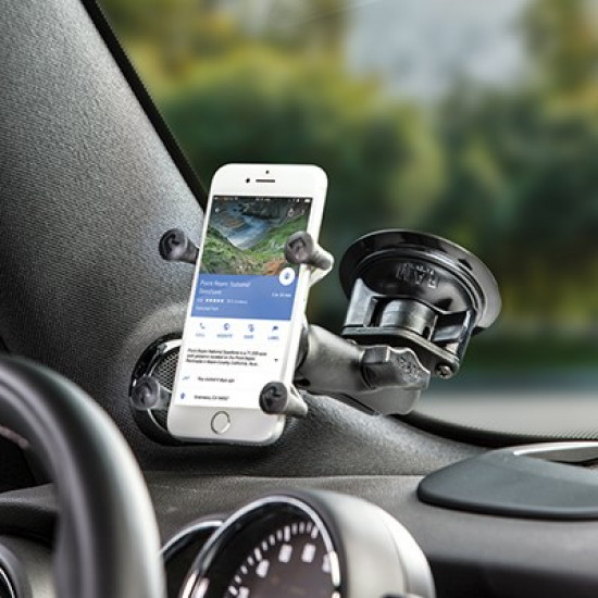 RAM Mounts X-Grip Phone Mount with Twist-Lock Suction Cup