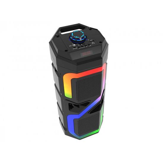 Tracer portable speaker Natrix 16W TWS bluetooth LED black TRAGLO47193