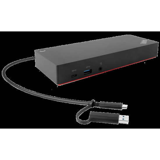 Lenovo 40AF0135EU notebook dock/port replicator Wired Black