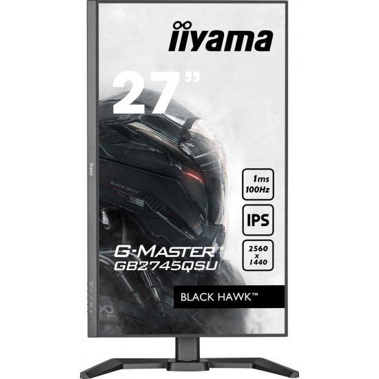 iiyama G-MASTER GB2745QSU-B1 computer monitor 68.6 cm (27") 2560 x 1440 pixels 2K Ultra HD LED Black