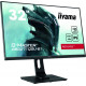 iiyama G-MASTER GB3271QSU-B1 computer monitor 80 cm (31.5") 2560 x 1440 pixels Wide Quad HD LED Black