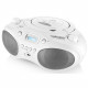 JVC Radio RD-E661W-DAB Boombox white