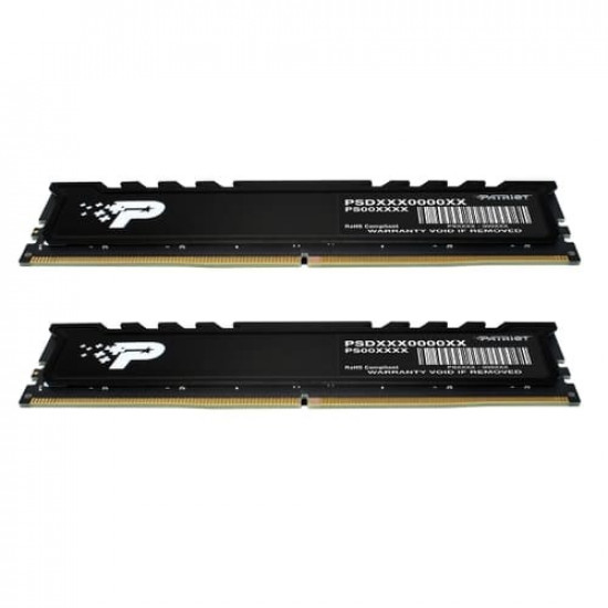 Memory module PATRIOT SIGNATURE PREMIUM DDR5 48GB (2X24GB) 5600MHz UDIMM (PSP548G5600KH1)