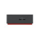 Lenovo 40B00300EU notebook dock/port replicator Wired Thunderbolt 4 Black, Red