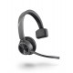 POLY Voyager 4310 UC Headset Wireless Head-band Office/Call center USB Type-A Bluetooth Black