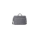 DEFENDER SOLID LEATHER BAG GREY 15.6"