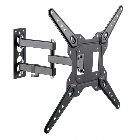 Maclean TV or monitor mount, universal, max VESA 400x400, 23-55", 30kg, black, MC-701N