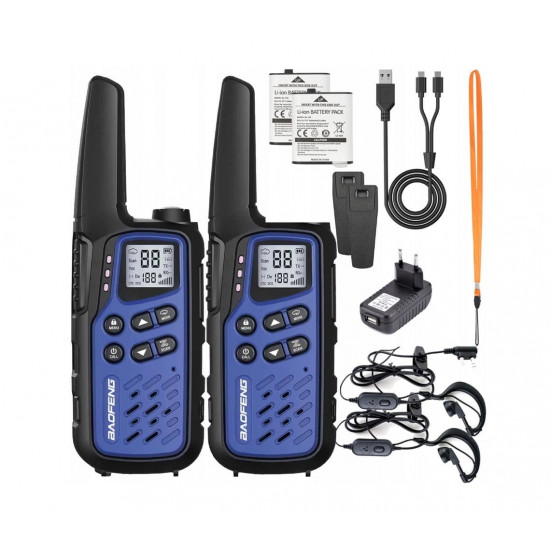 Baofeng BF-T25E Dark Blue walkie-talkie