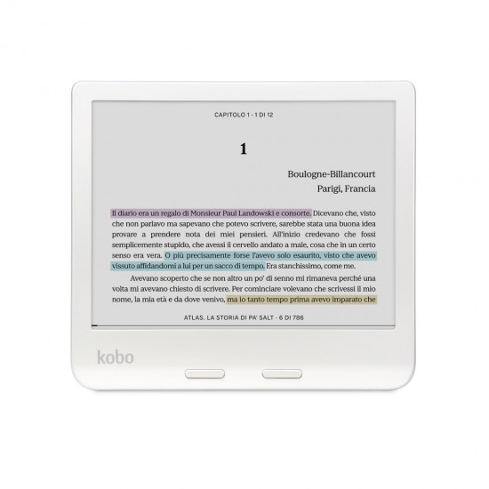 Rakuten Kobo Libra Colour e-book reader Touchscreen 32 GB Wi-Fi White