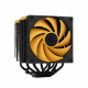 DeepCool AK620 Zero Dark Zoria Processor Air cooler 12 cm Black, Yellow 1 pc(s)