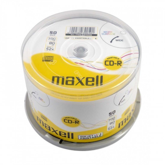 Maxell CD-R 80/700MB XL 52x 50p 50 pc(s)