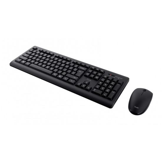 Trust Primo keyboard Mouse included RF Wireless QWERTY US English Black