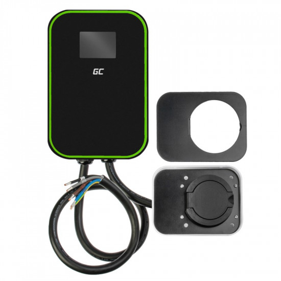 GREEN CELL WALLBOX EV POWERBOX 22KW WITH SOCKET & RFID