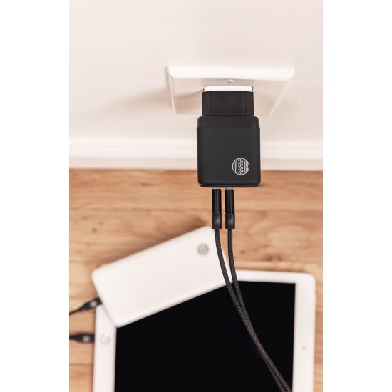 Our Pure Planet 24W Dual USB-A Wall Charger (EU port)