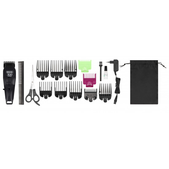 Wahl Home Pro 300 Cordless Black 11 Lithium-Ion (Li-Ion)