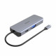 UNITEK D1026B notebook dock/port replicator USB 3.2 Gen 1 (3.1 Gen 1) Type-C Grey