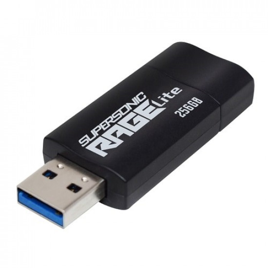 Flashdrive PATRIOT Rage Lite 512GB 120 MB/S USB 3.2 retractable Black (PEF512GRLB32U)