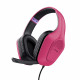 Trust GXT 415P Zirox Headset Wired Head-band Gaming Pink