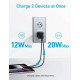 Charger Anker 323 33W 1x USB-A 1x USB-C