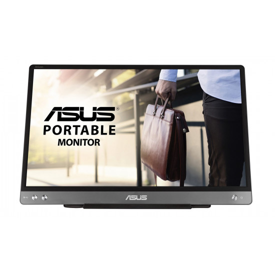 ASUS MB14AC computer monitor 35.6 cm (14") 1920 x 1080 pixels Full HD Grey