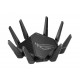 ASUS ROG Rapture GT-AX11000 Pro wireless router Gigabit Ethernet Tri-band (2.4 GHz / 5 GHz / 5 GHz) Black